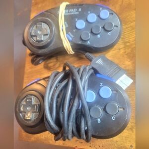 Super Pad 8 Sega Saturn Controllers!!